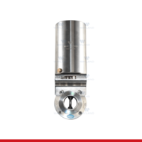 BUTT-WELD BUTTERFLY VALVE W/ SPRING RETURN VERTICAL CANISTER ACTUATOR - NORMALLY OPEN SANVLVBUTFABFV#BWBFVSRO